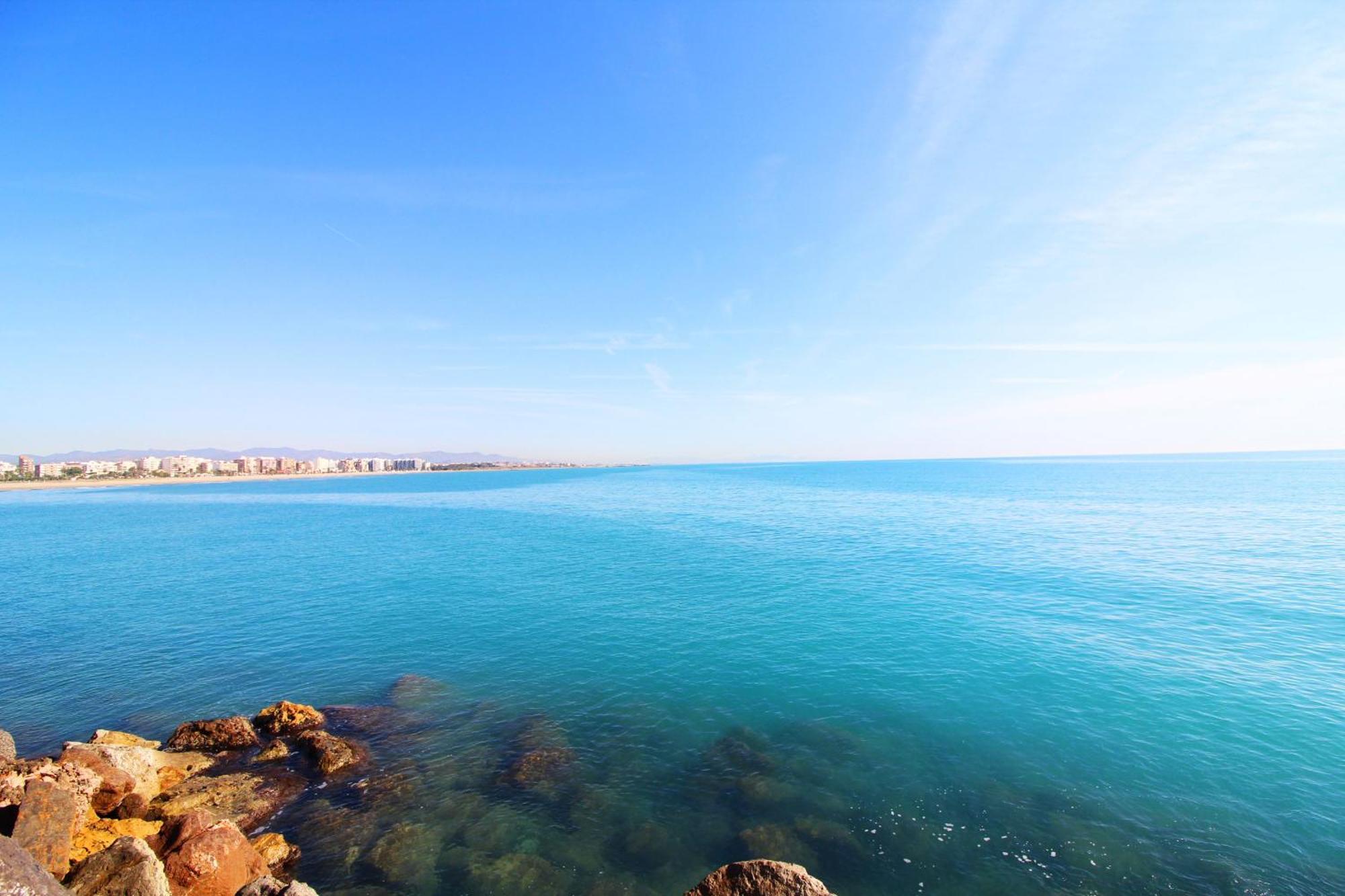 Global Properties, Apartamento Con Terraza E Increibles Vistas Al Mar Sagunto エクステリア 写真