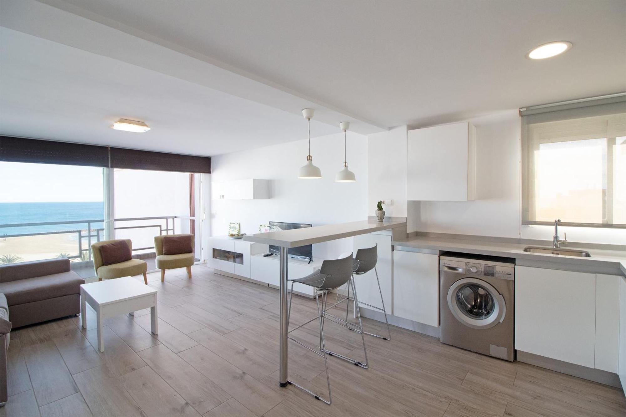 Global Properties, Apartamento Con Terraza E Increibles Vistas Al Mar Sagunto エクステリア 写真