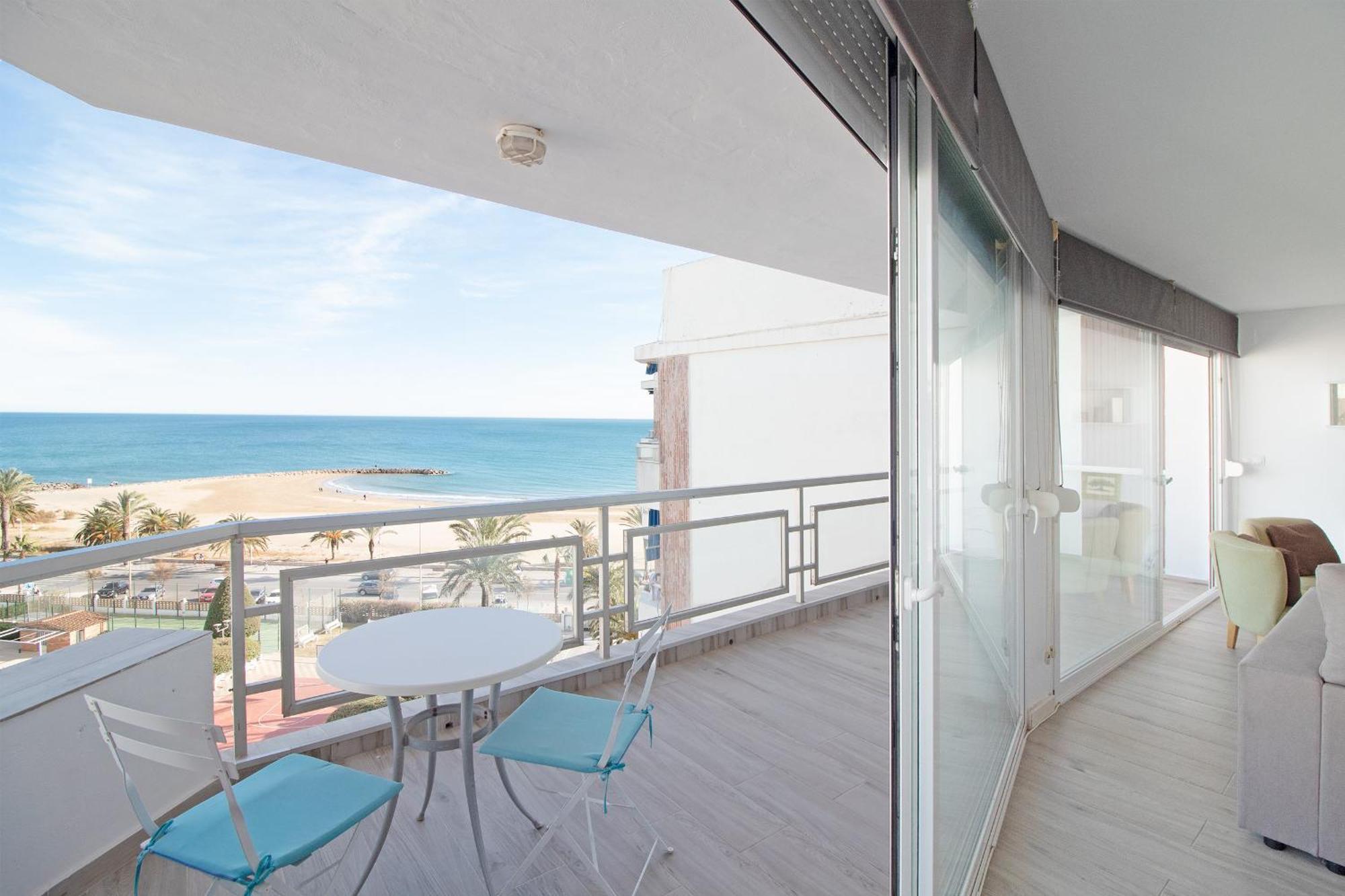 Global Properties, Apartamento Con Terraza E Increibles Vistas Al Mar Sagunto エクステリア 写真