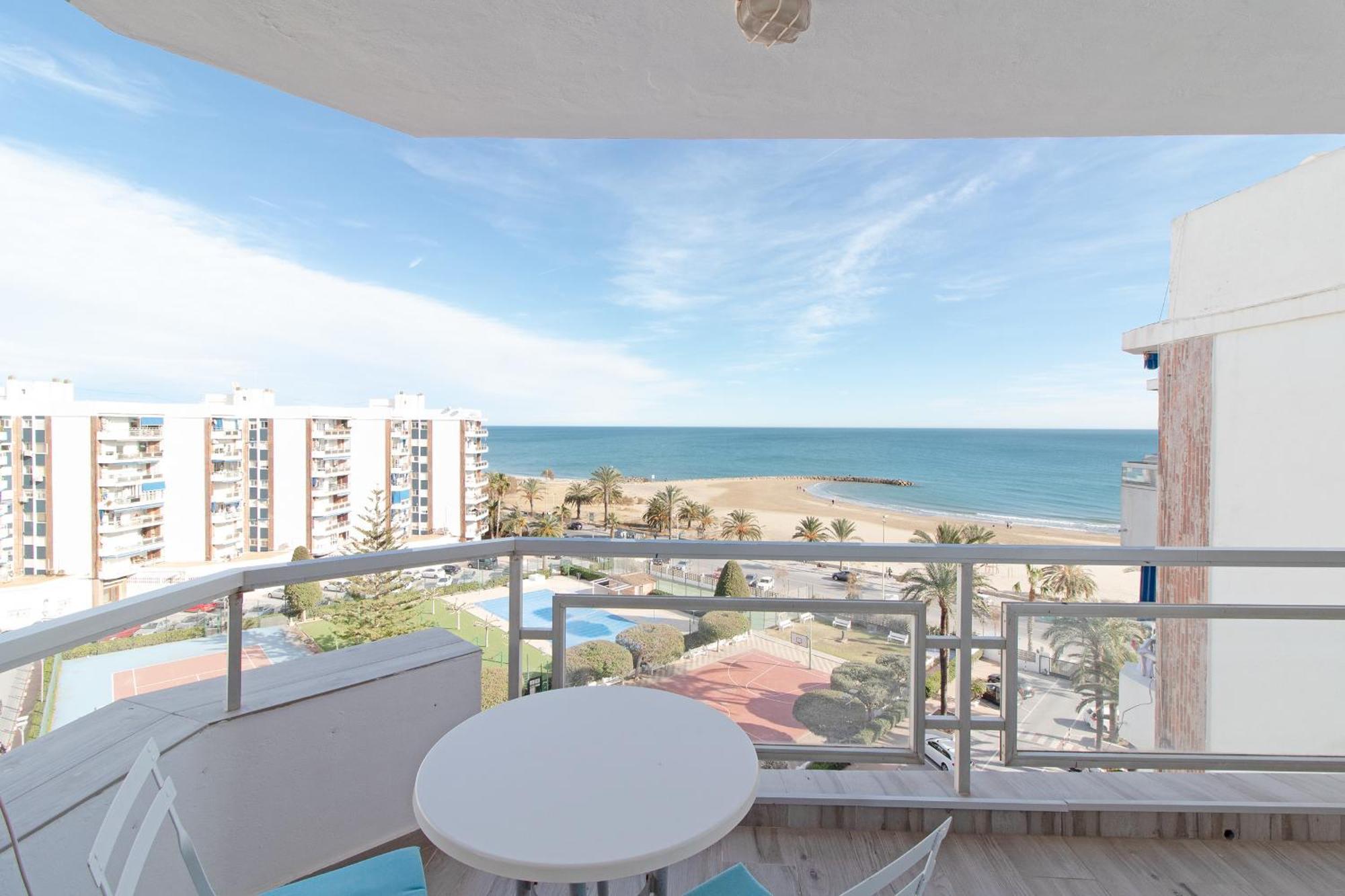 Global Properties, Apartamento Con Terraza E Increibles Vistas Al Mar Sagunto エクステリア 写真