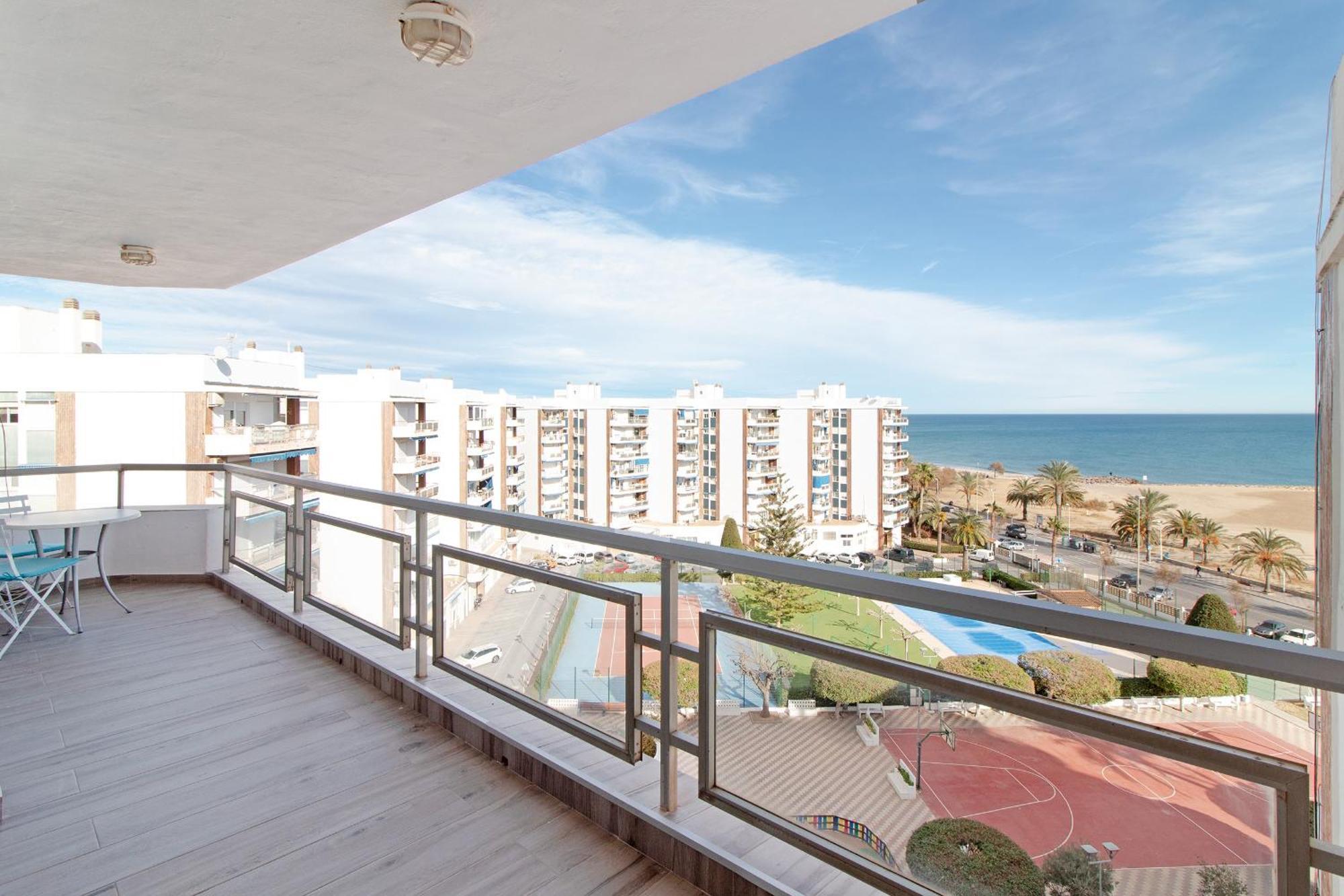 Global Properties, Apartamento Con Terraza E Increibles Vistas Al Mar Sagunto エクステリア 写真